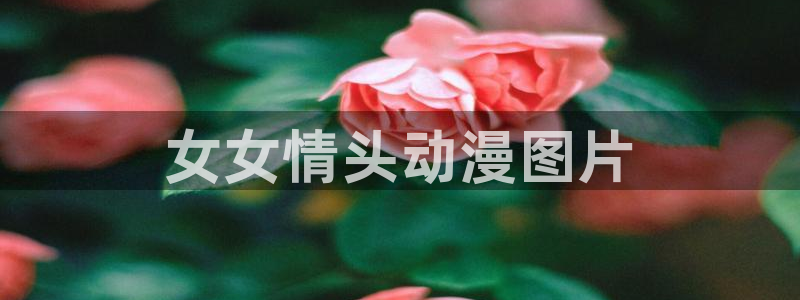 动漫天堂软件：女女情头动漫图片
