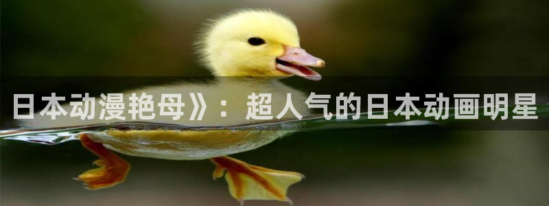 动漫天堂免费版：日本动漫艳母》：超人气的日本动画明星
